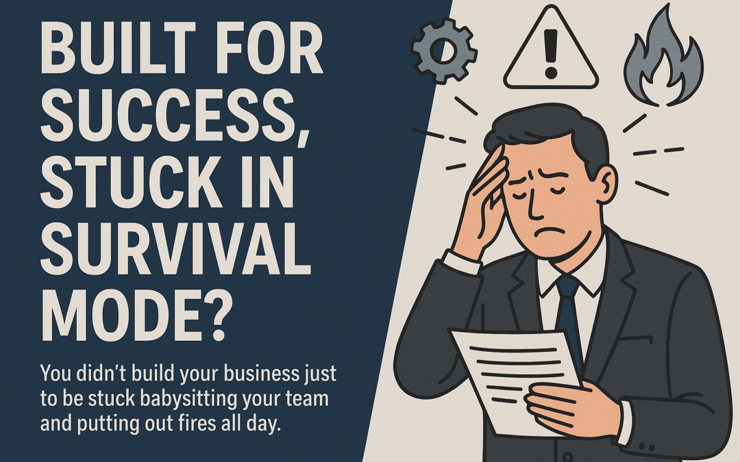 Built for Success, Stuck in Survival Mode? 