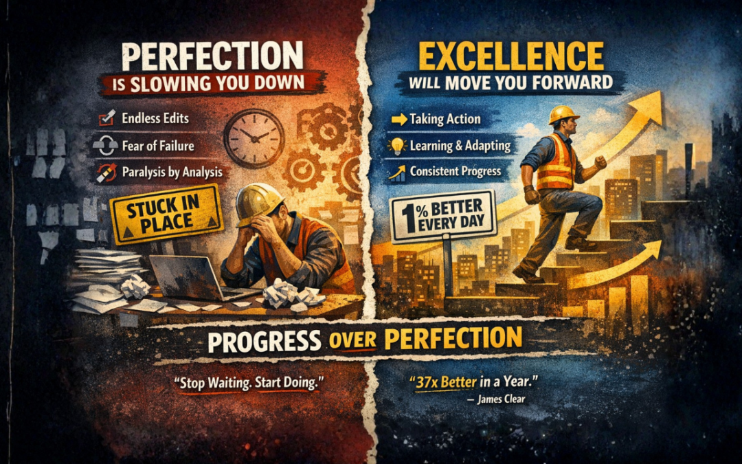 Why Perfection Is Slowing You Down and Excellence Will Move You Forward