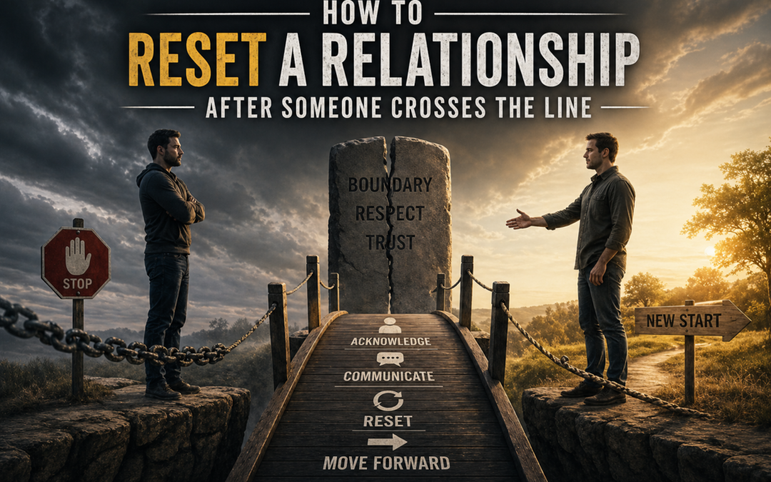 How to Reset a Relationship After Someone Crosses the Line